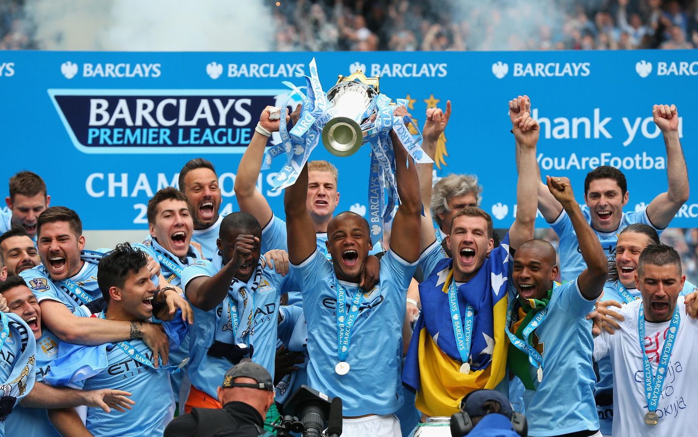 2013/14 Premier League champions: Manchester City
