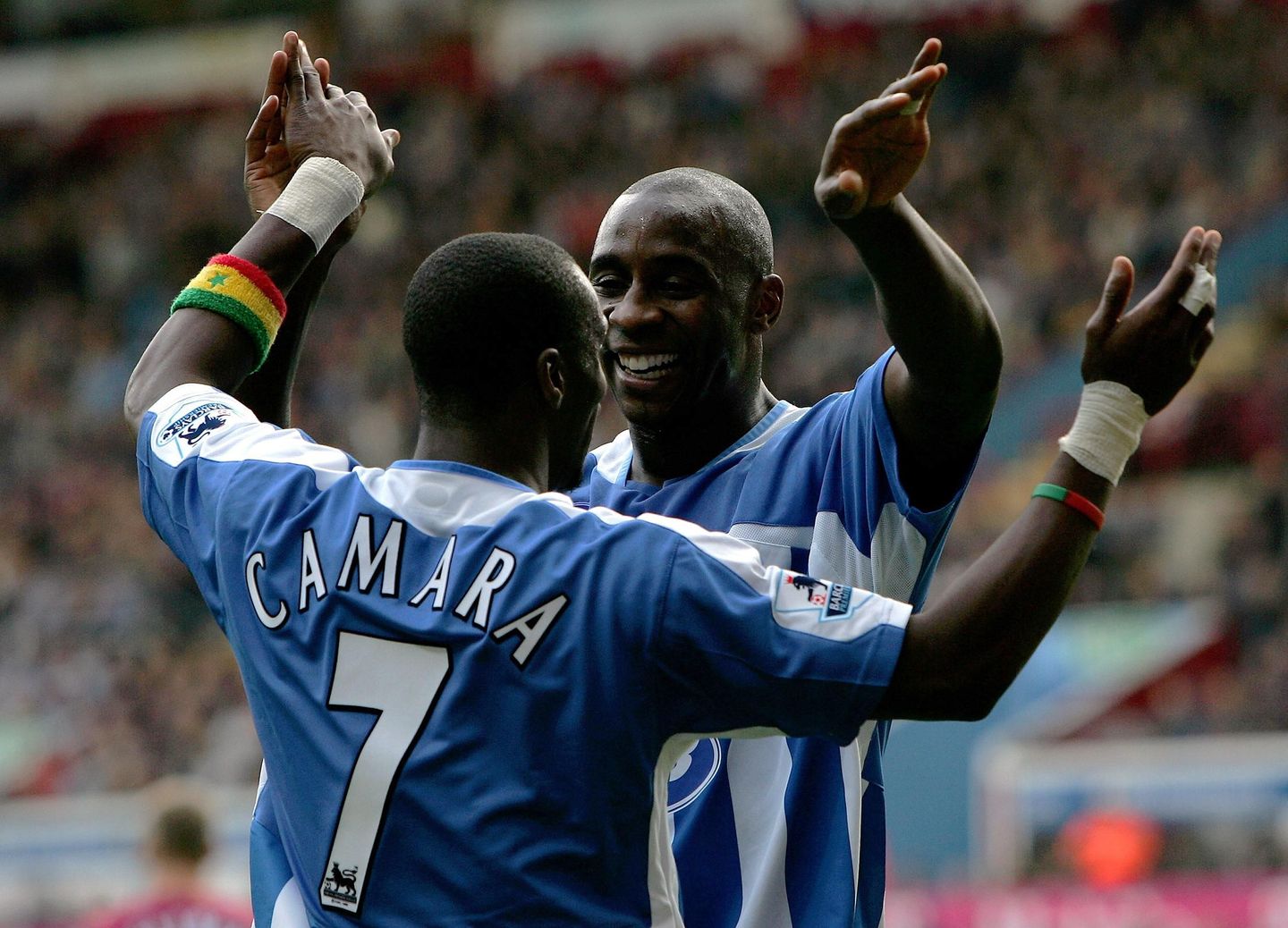 Jason Roberts (right) scored eight goals in Wigan's debut Premier League campaign
