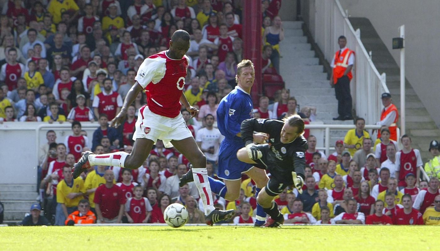 Patrick Vieira scored the winner agianst Leicester, which sealed Arsenal's unbeaten season