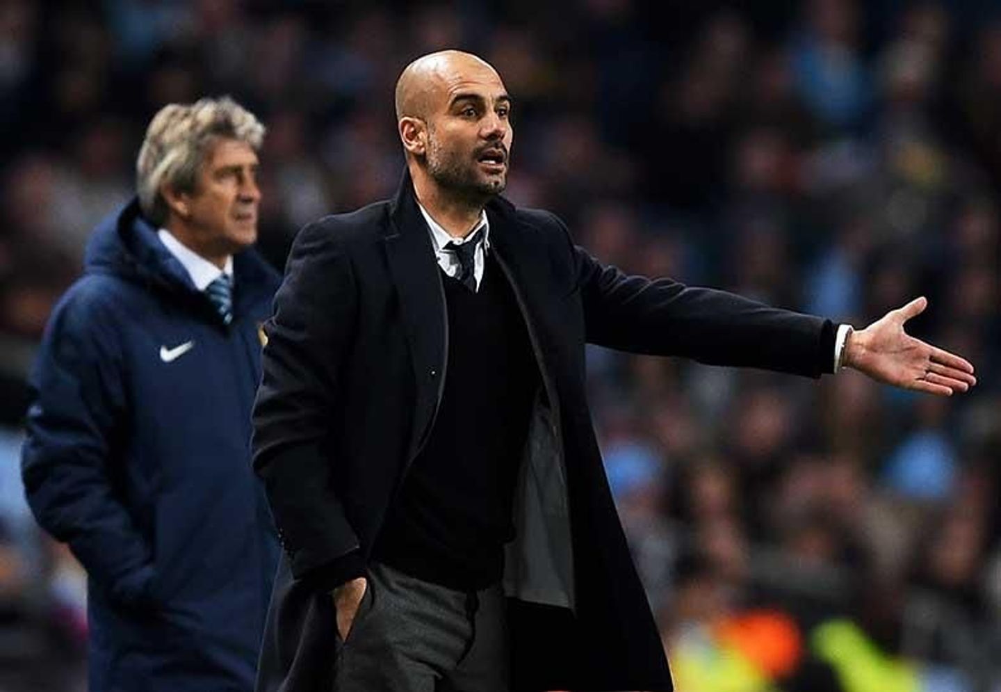 Why Pep Guardiola Keeps Ripping the Tags of His Designer Jackets | GQ, image size:1440x995