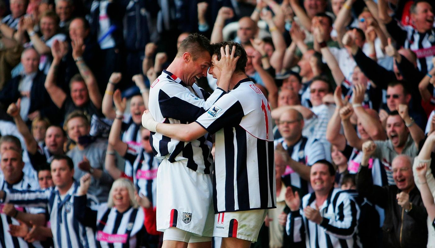 Geoff Horsfield, West Brom celebration in 2004/05