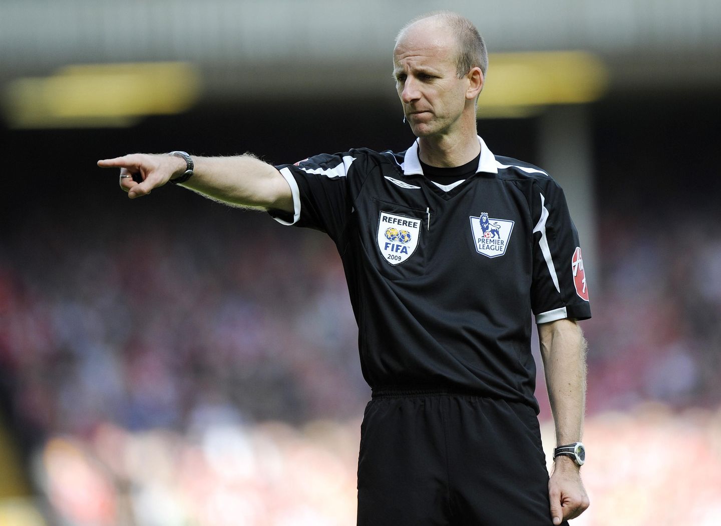 PGMOL General Manager Mike Riley in his refereeing days