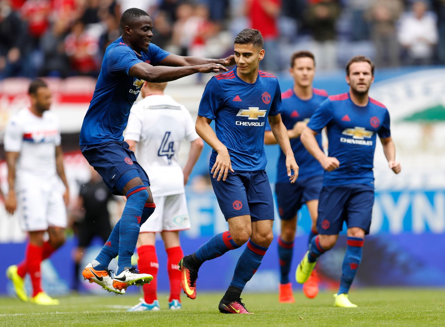 Wigan Athletic 0-2 Man Utd, 16 July