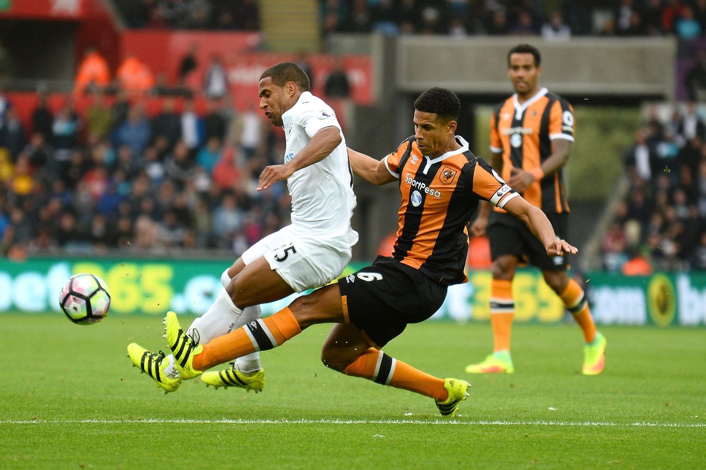 Curtis Davies in action for Hull City
