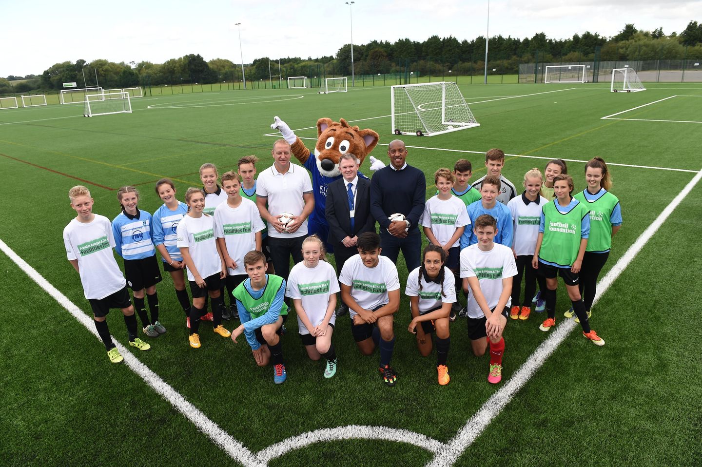 Dion Dublin, Matt Elliott, Wreake Valley Academy, PLFAFF, 080916