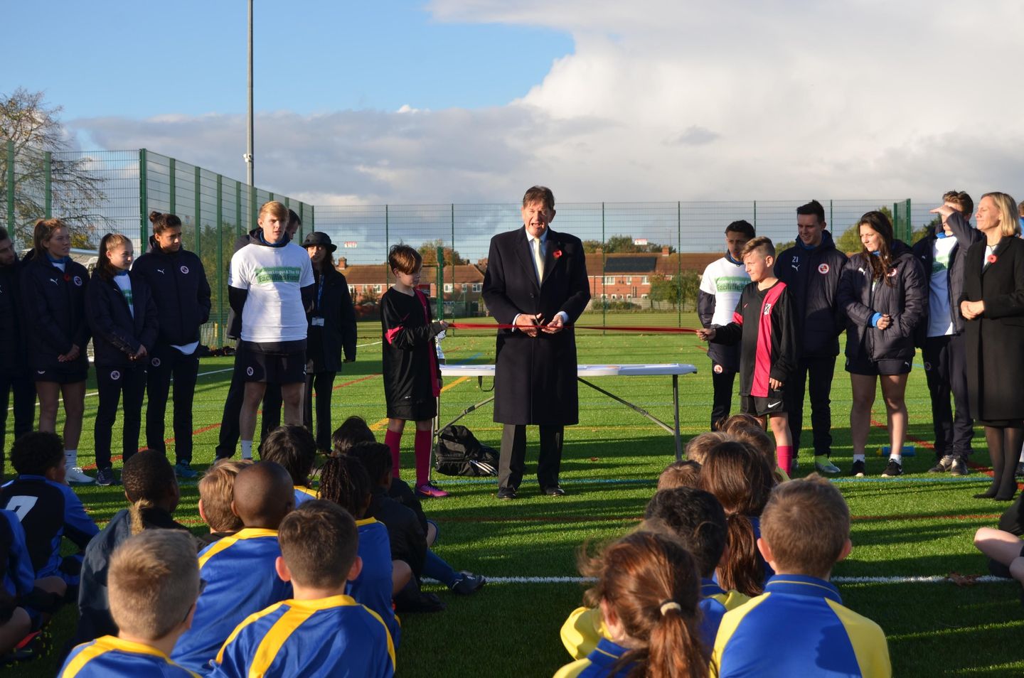 John Madejski, Reading, Premier League FA Facilities Fund, 141116