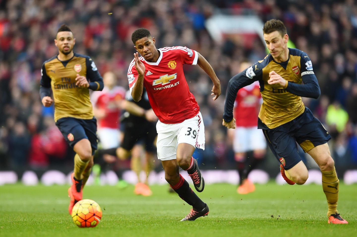 Man Utd v Arsenal, 2015/16