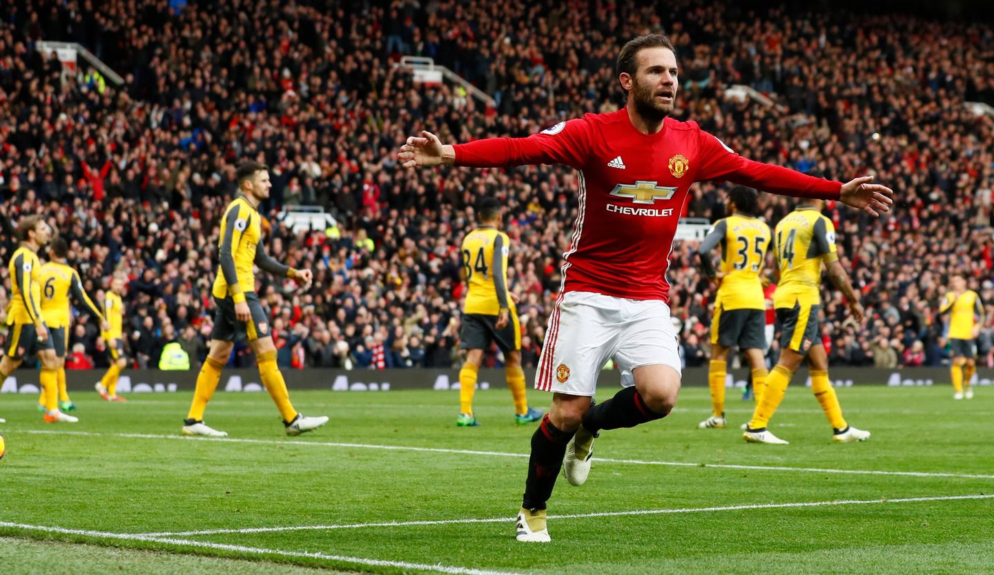 Manchester United's Juan Mata