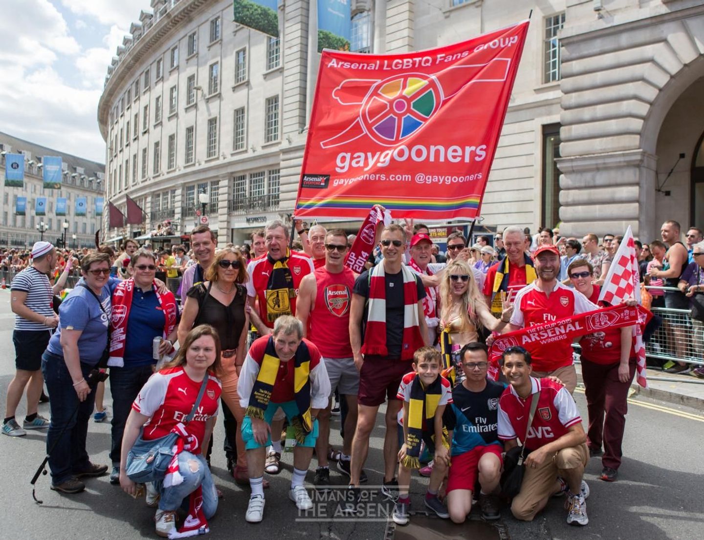 GayGooners, Rainbow Laces 2016, 271116