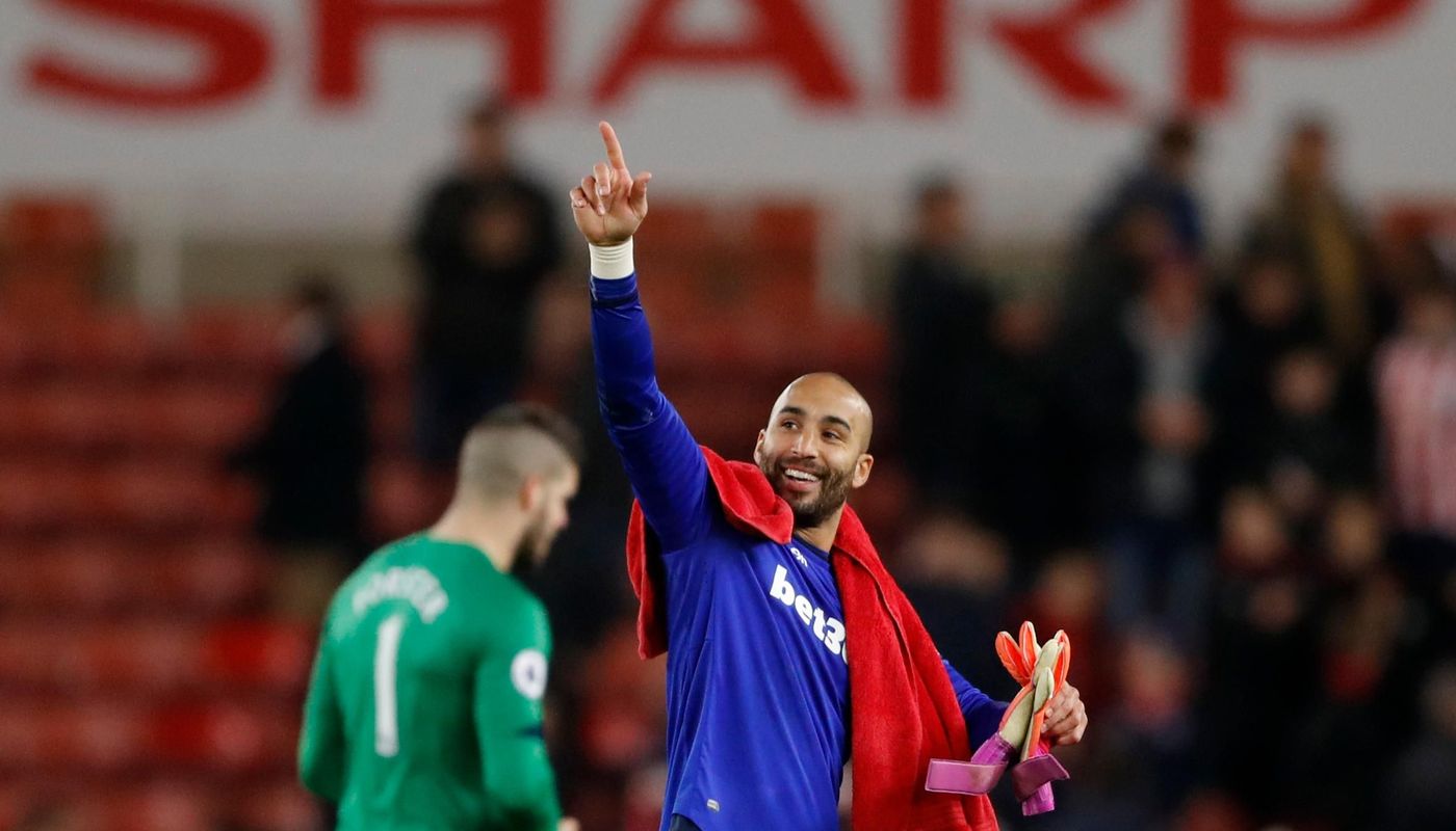 Stoke City v Southampton, 141216, Lee Grant