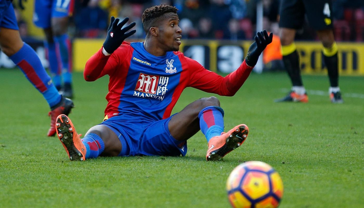 Crystal Palace's Wilfried Zaha