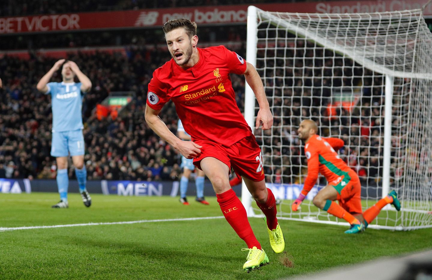 Liverpool's Adam Lallana