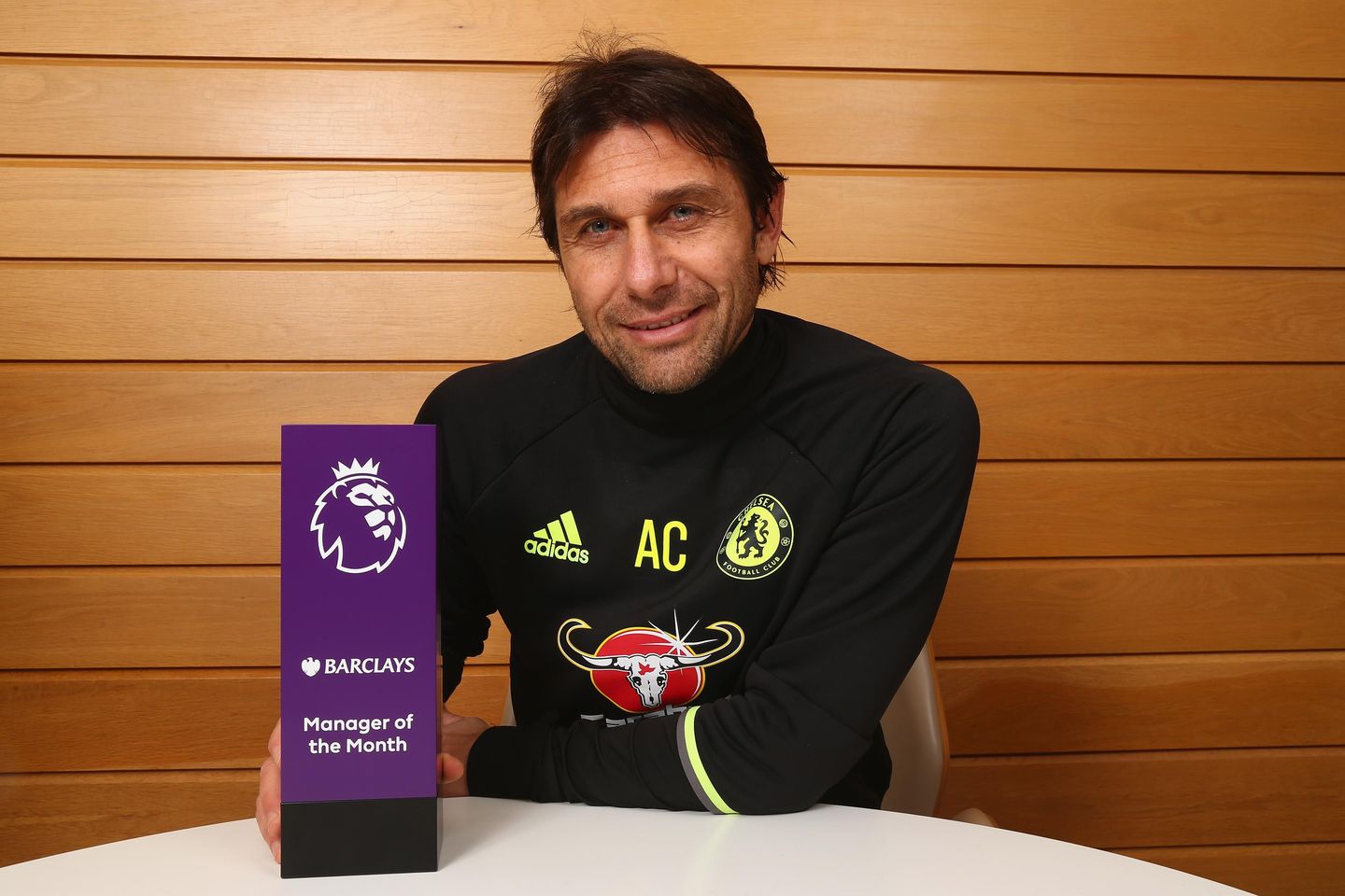 Antonio Conte, Barclays Manager of the Month