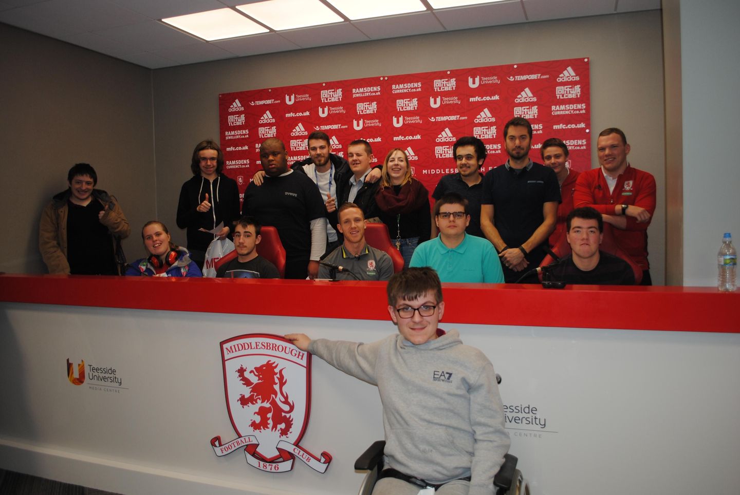 Adam Forshaw and Beverley Autism School