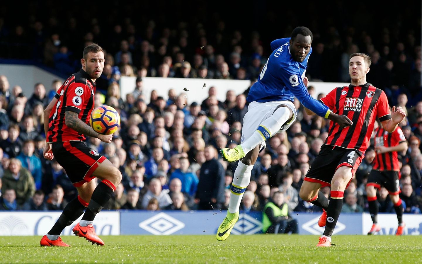 Everton's Romelu Lukaku