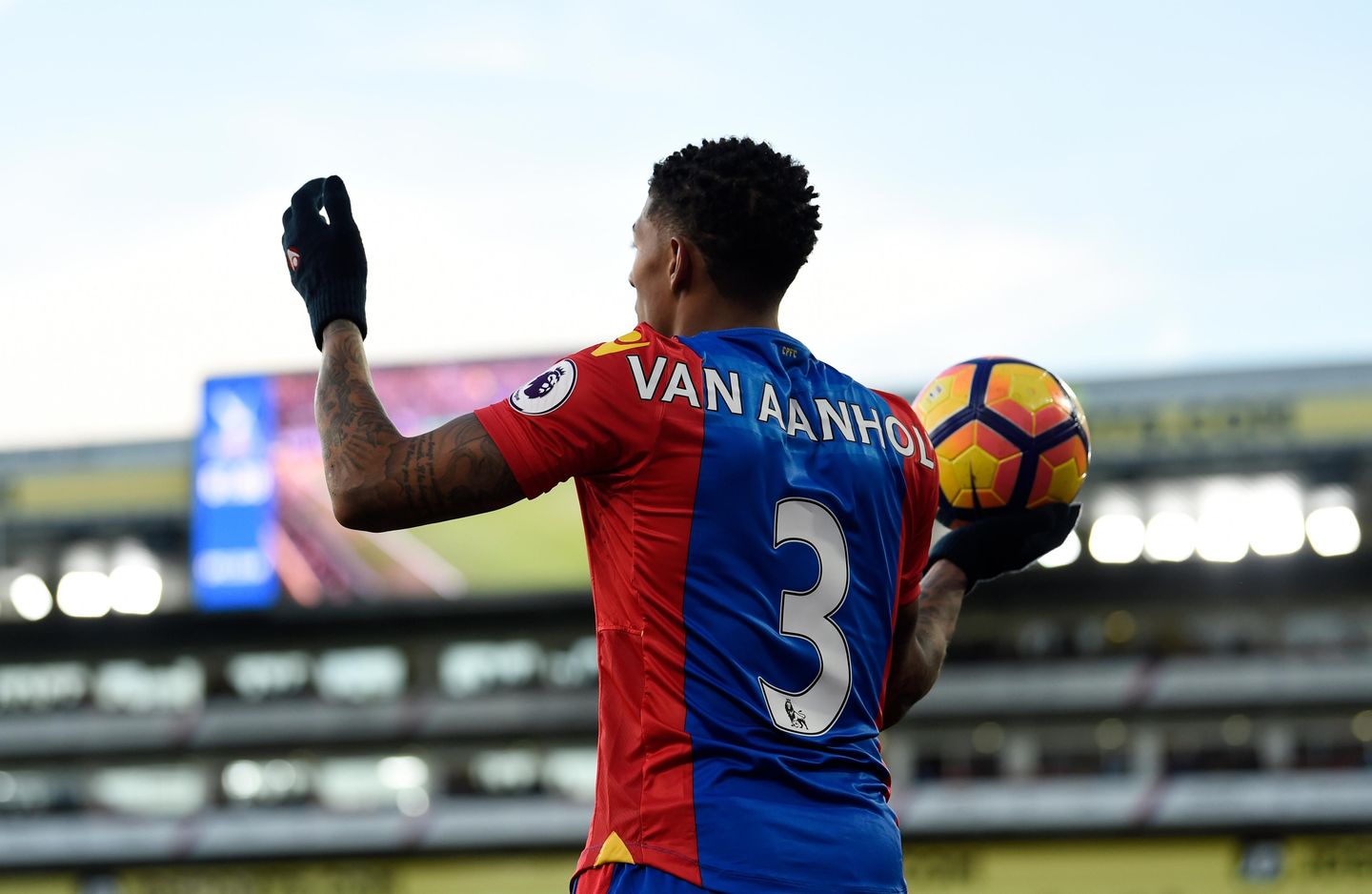 Crystal Palace's Patrick van Aanholt