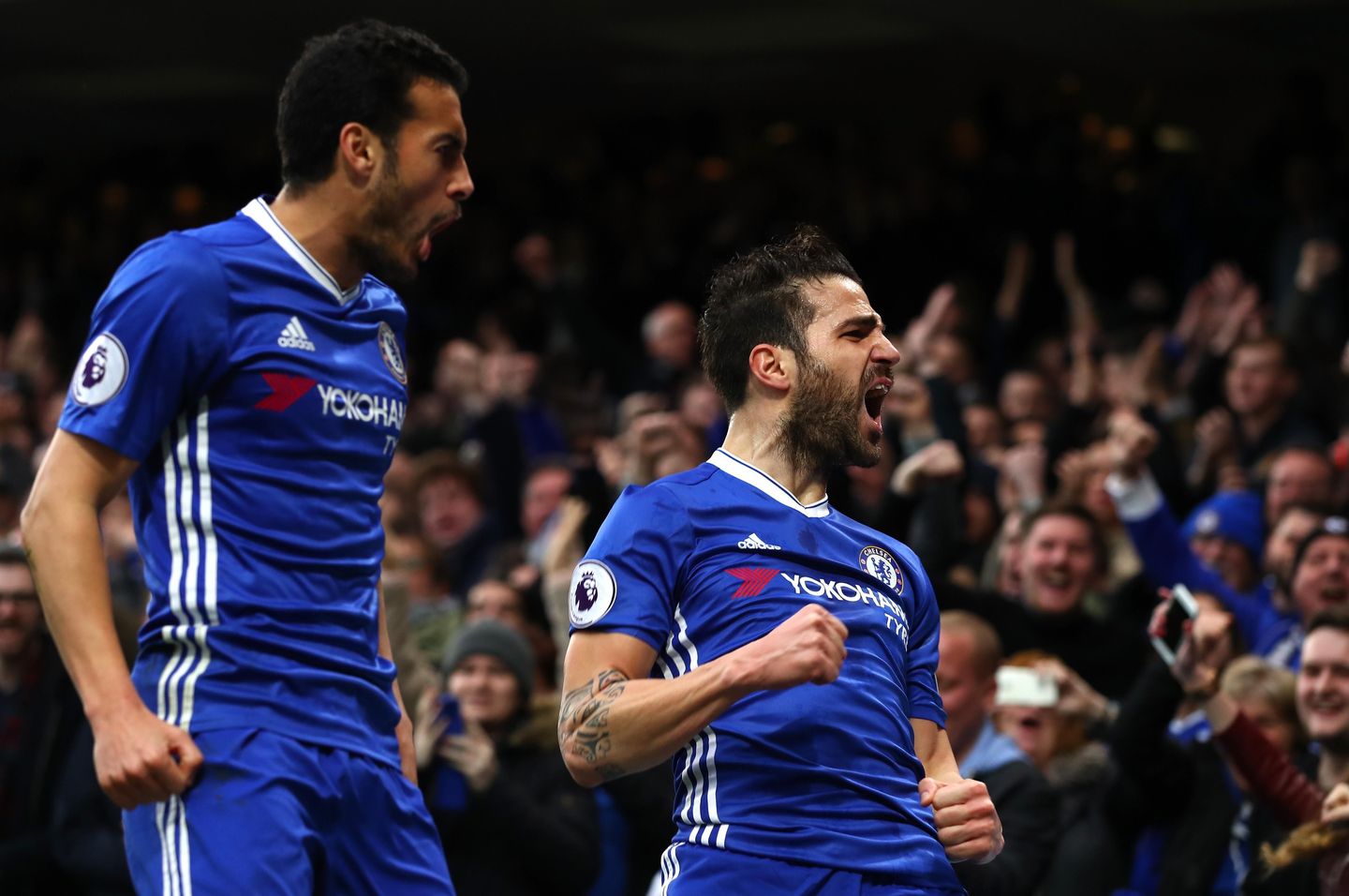 Pedro, Cesc Fabregas, Chelsea