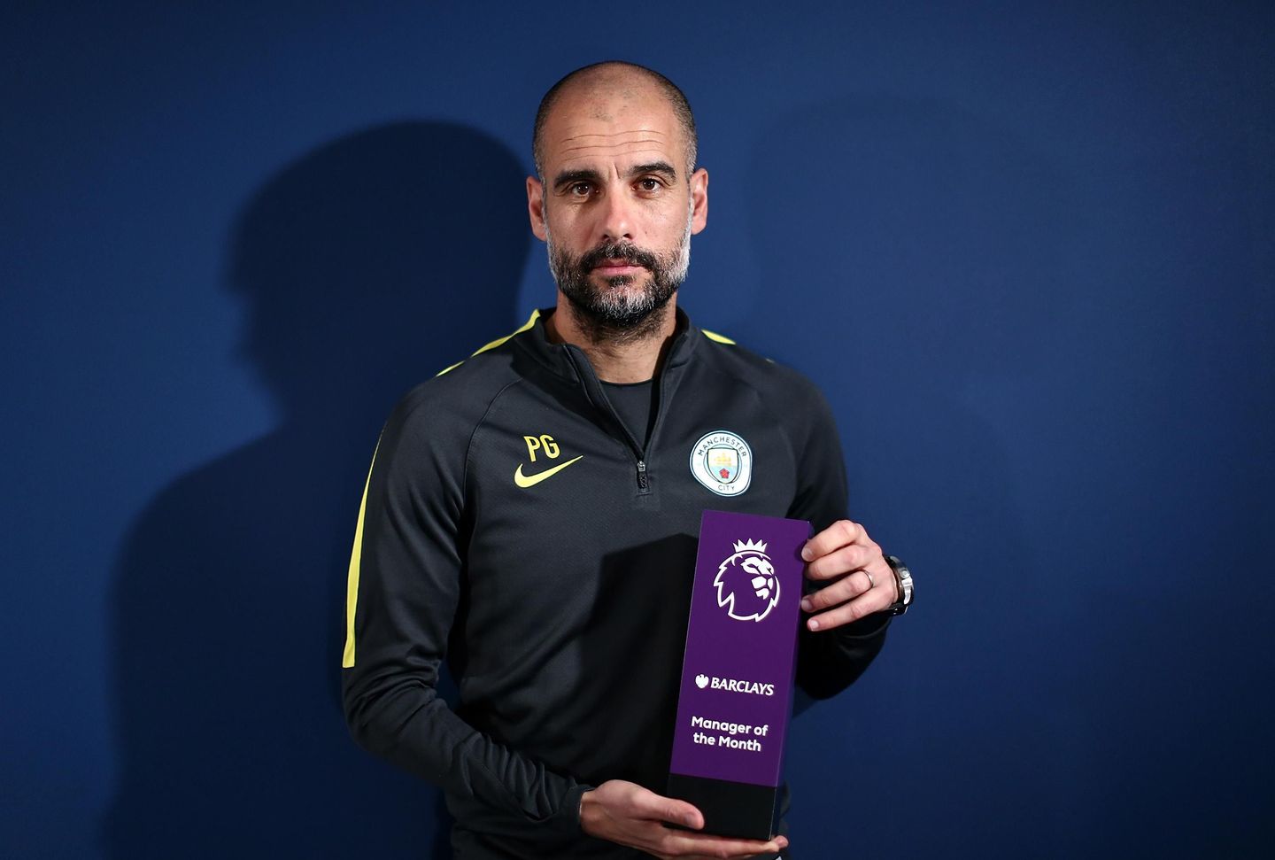 Pep Guardiola, Manchester City, Barclays Manager of the Month