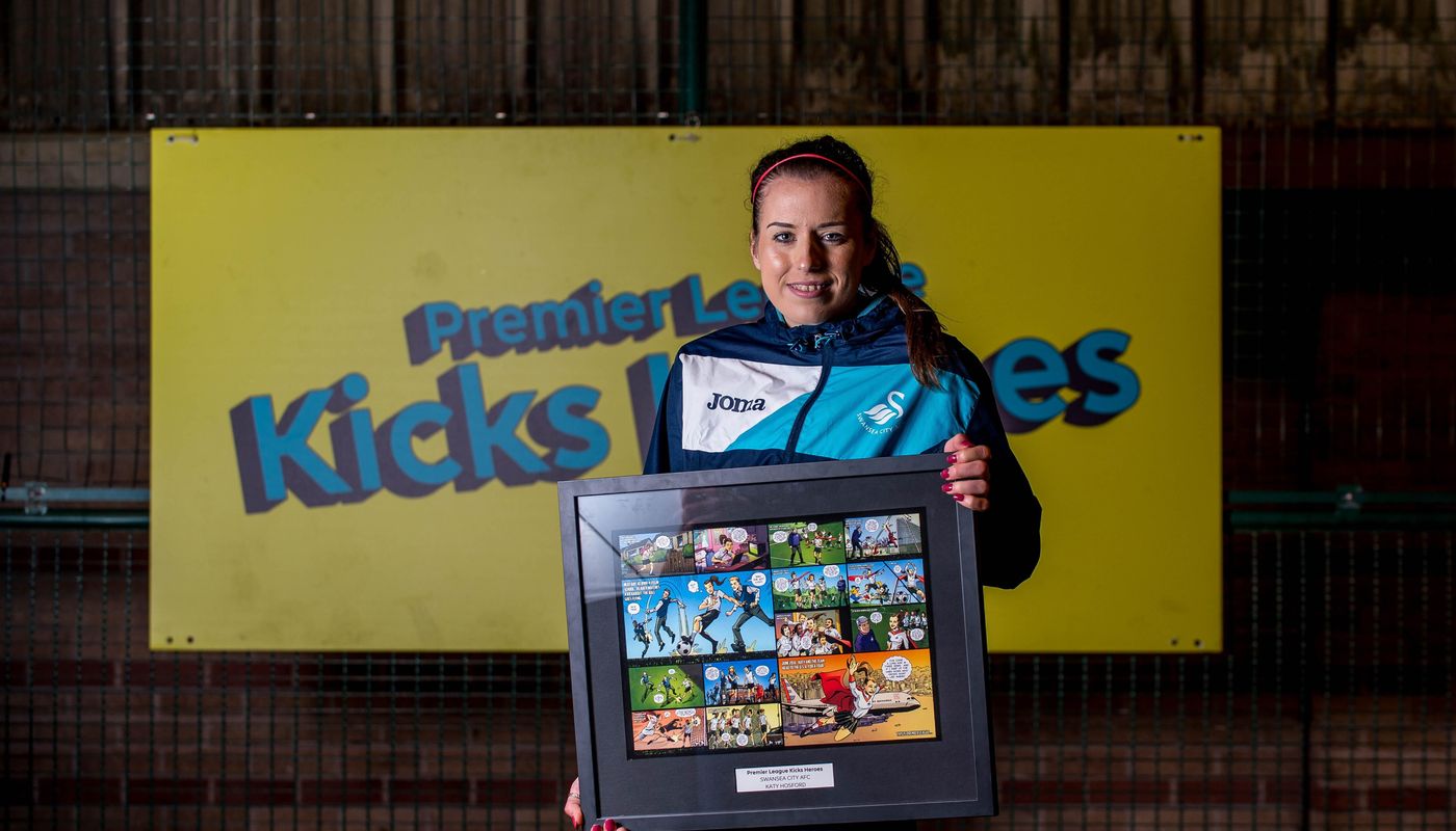 Premier League Kicks Hero, Katy Hosford