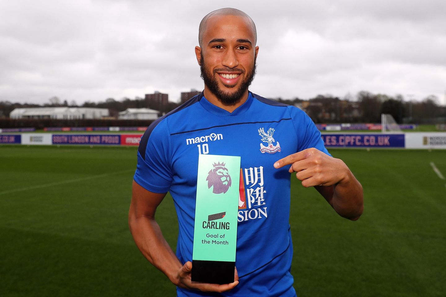Andros Townsend, Crystal Palace, Carling Goal of the Month