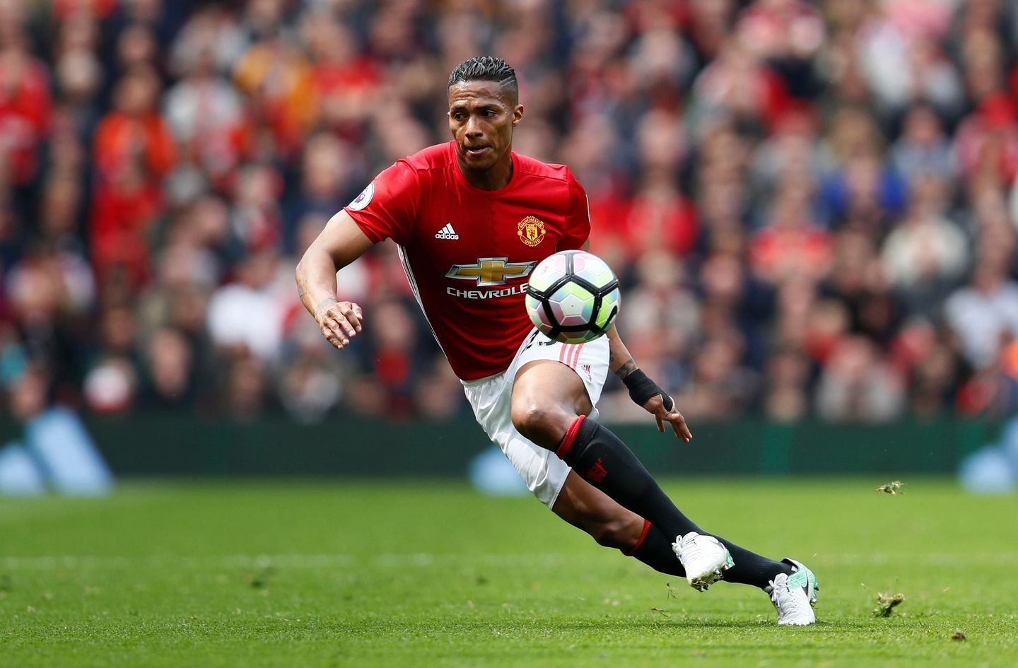 Manchester United's Antonio Valencia in action