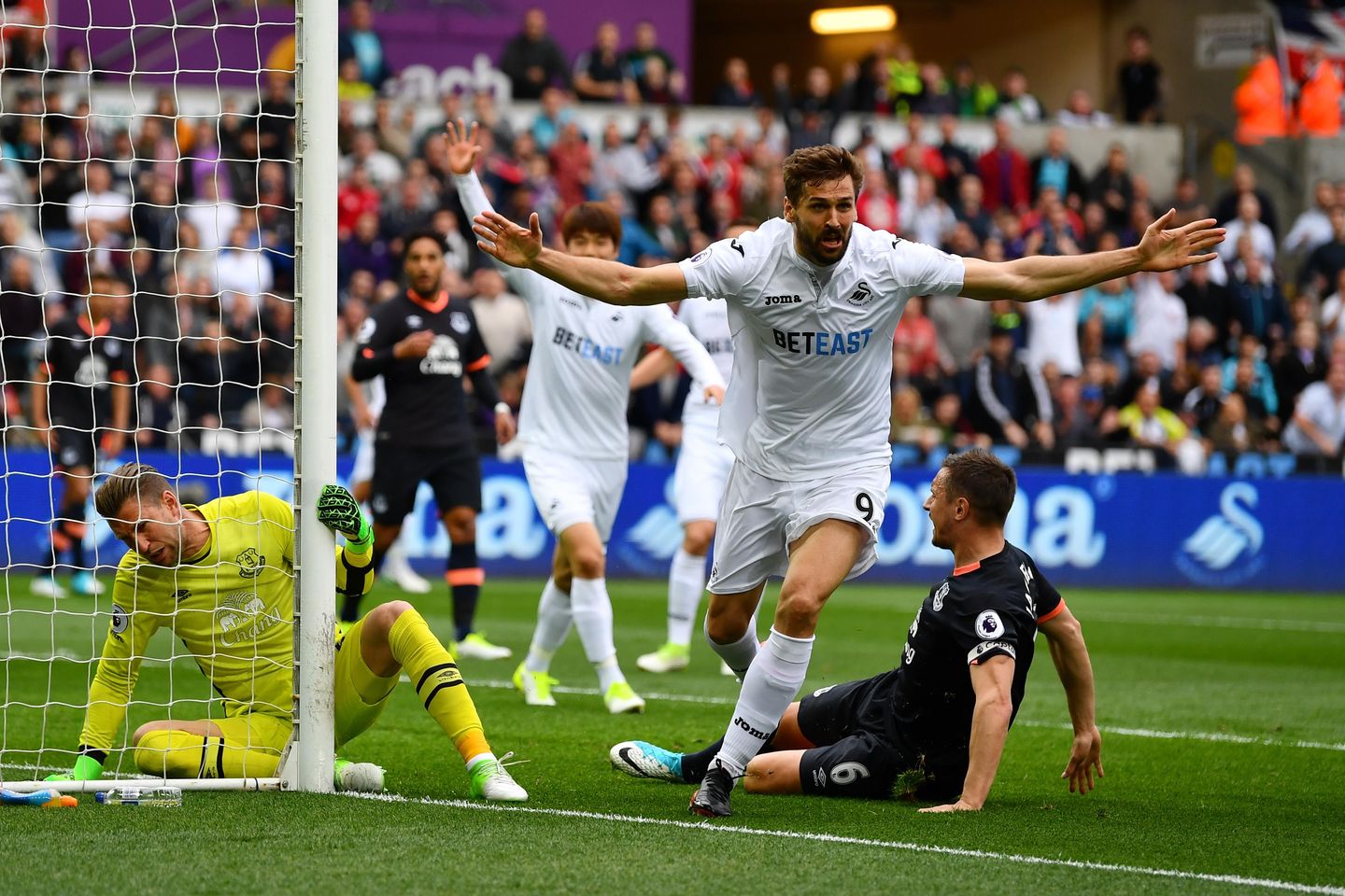 Swansea City v Everton