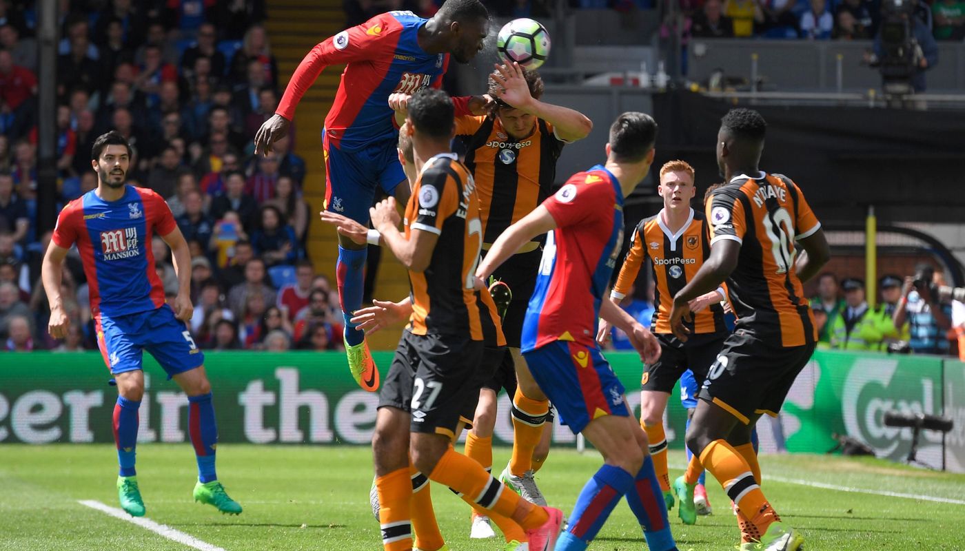 Christian Benteke goal, Crystal Palace v Hull City