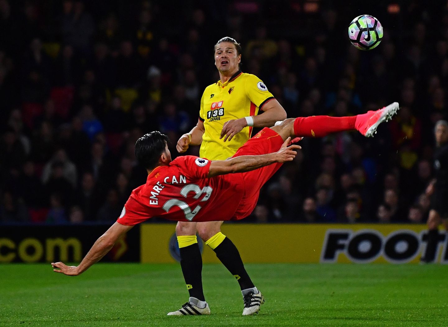 Emre Can goal v Watford for Liverpool