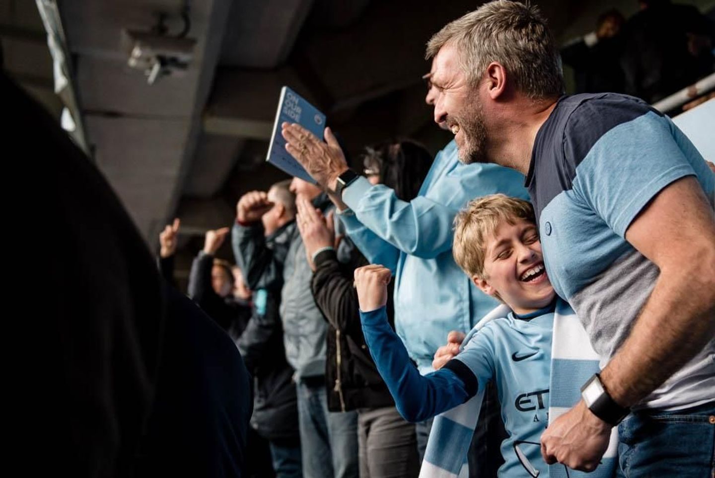 Fans like Trevor and Sam bring full and vibrant stadiums to the Premier League