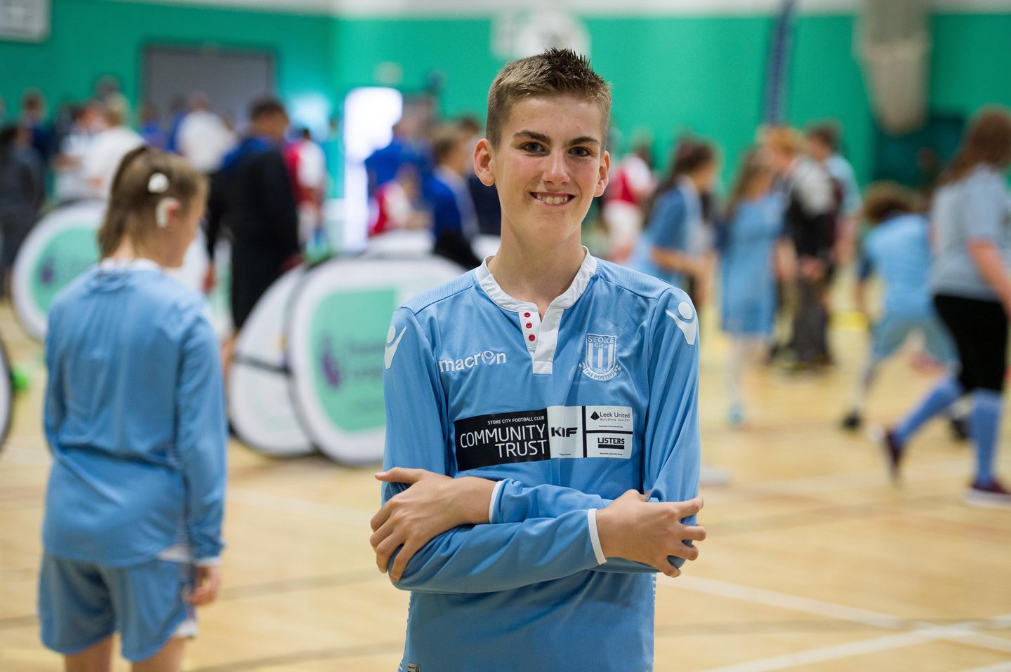 Liam, Stoke City Community Trust