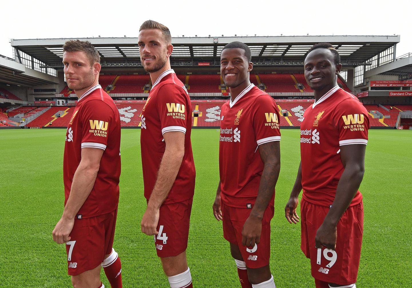 Liverpool FC new sleeve sponsor Western Union