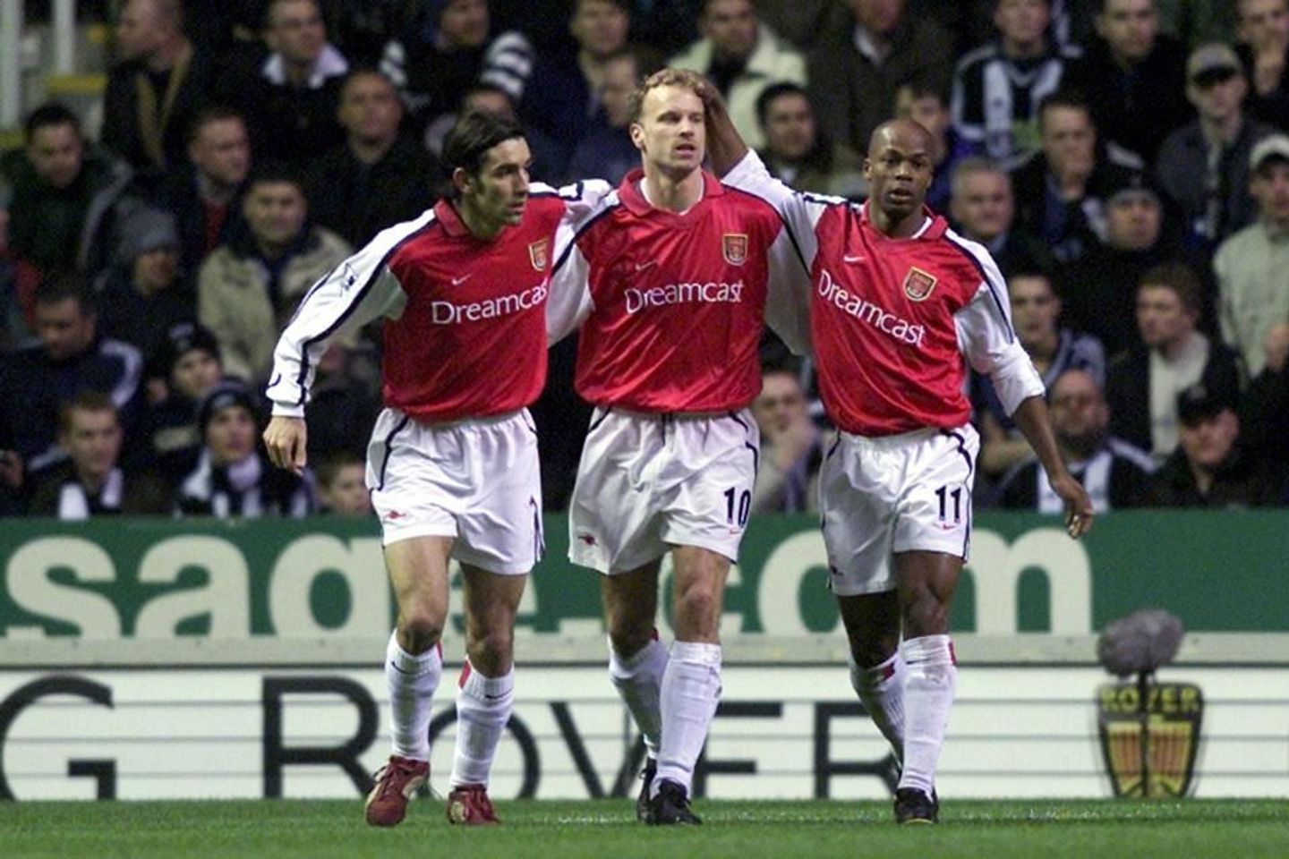 Newcastle 0-2 Arsenal, 2001/02