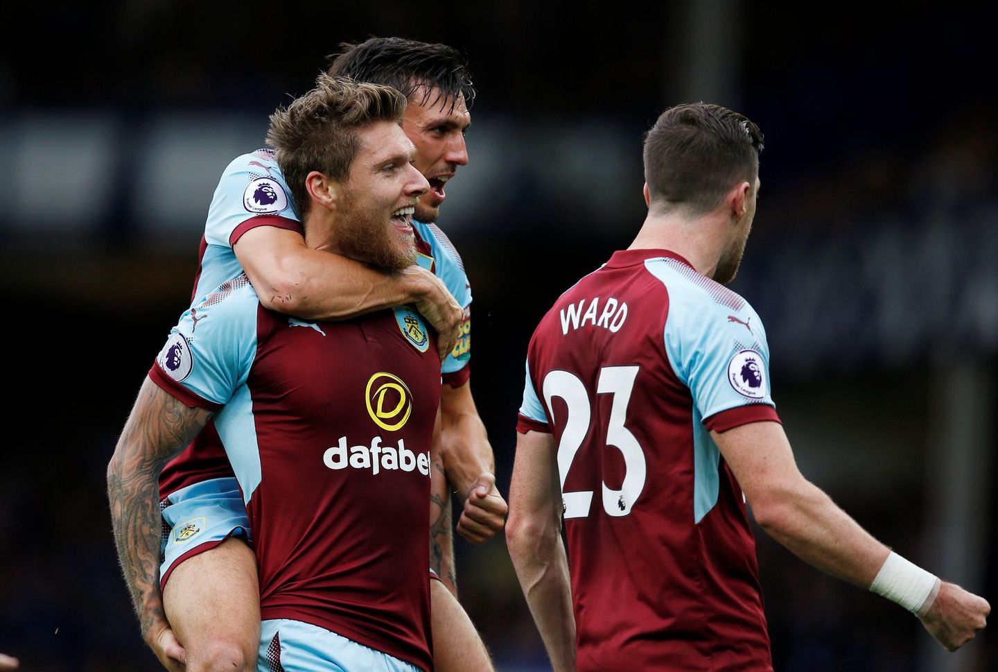 Jack Cork and Jeff Hendrick, Burnley