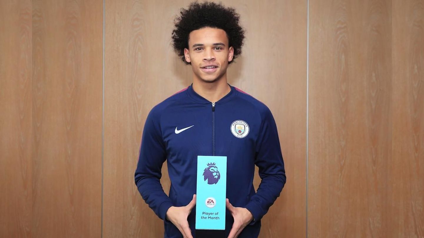 Sane wins EA SPORTS October Player of the Month
