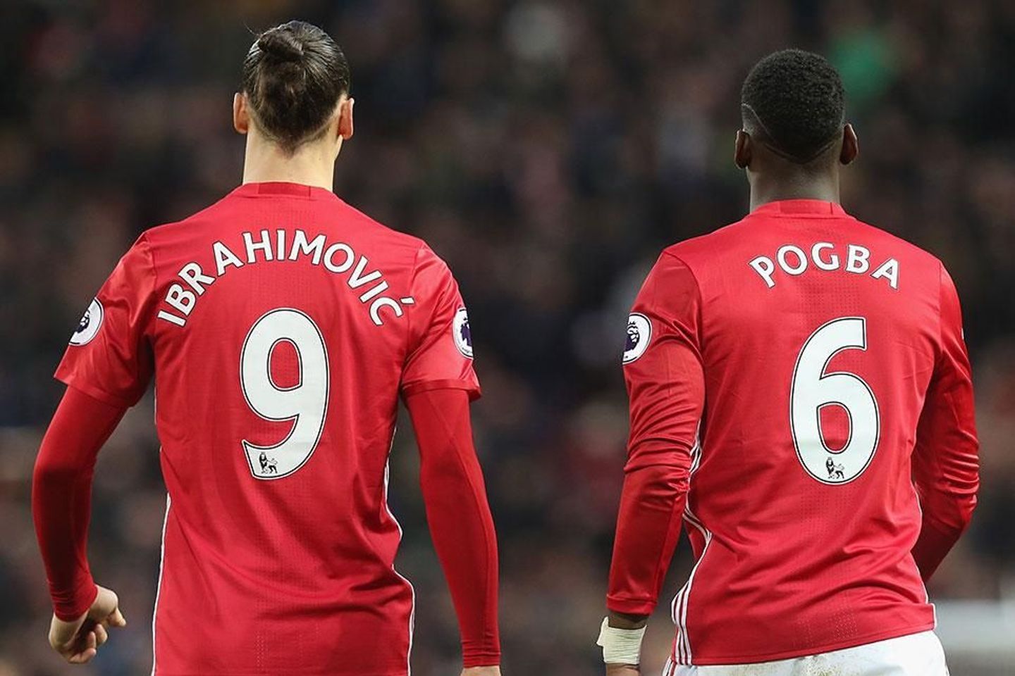 Zlatan Ibrahimovic and Paul Pogba, Manchester United
