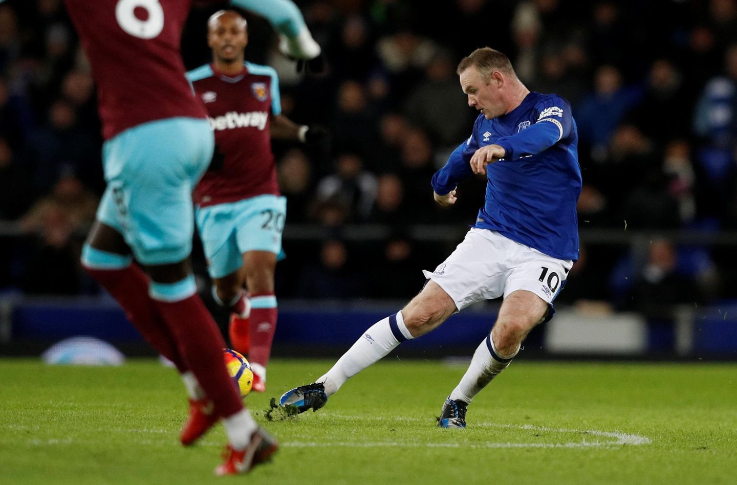 Everton v West Ham United - Wayne Rooney