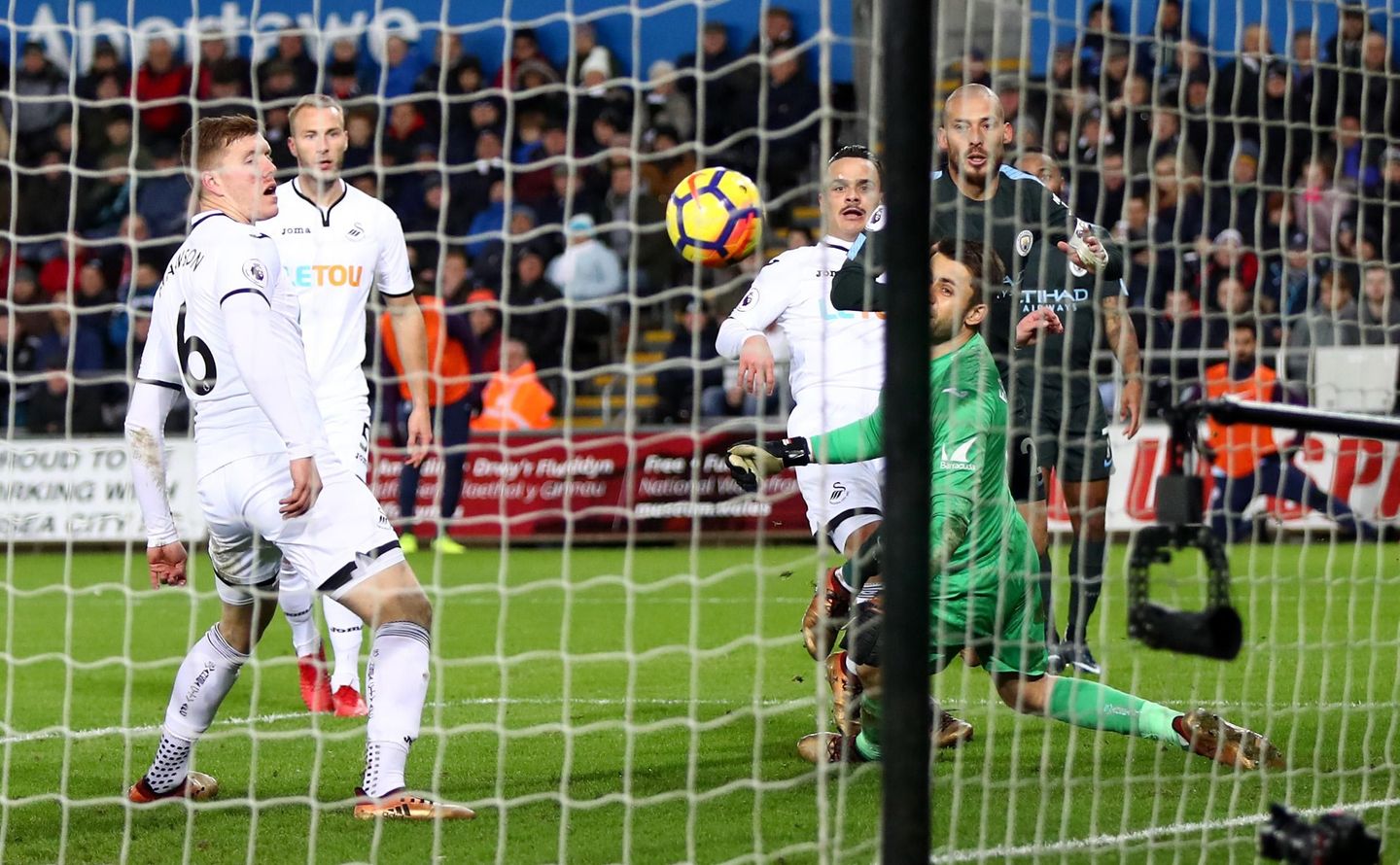 Swansea City 0-4 Manchester City