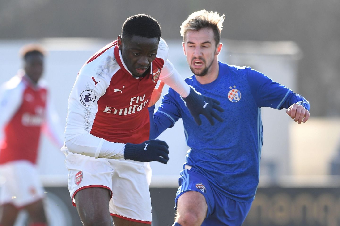Josh Dasilva, Arsenal v Dinamo Zagreb