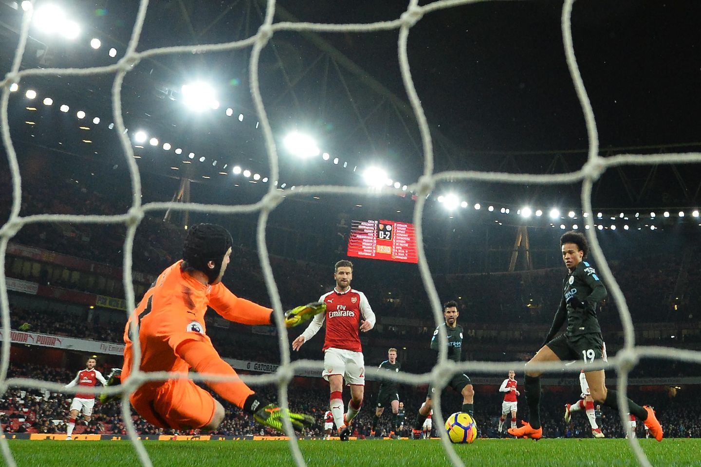 Arsenal 0-3 Manchester City