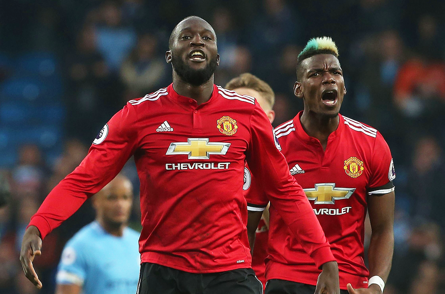Romelu Lukaku and Paul Pogba, Man Utd