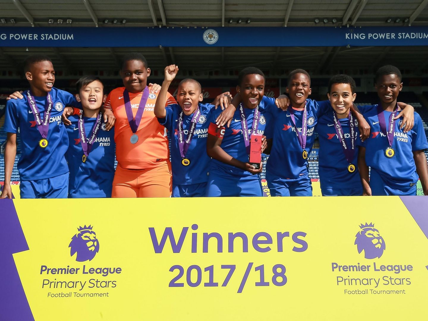 Primary Stars School Tournament, Chelsea U11s Mixed winners