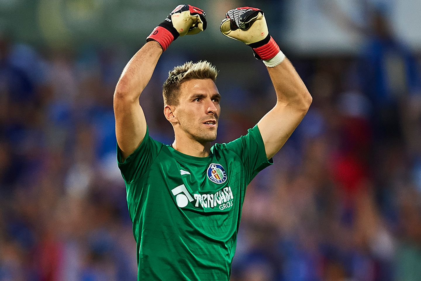 Vicente Guaita in action for Getafe