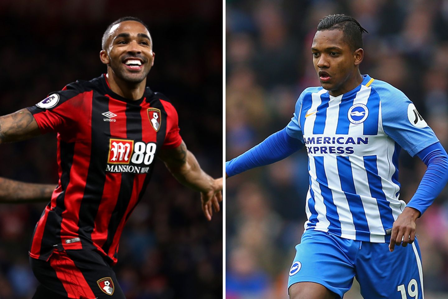 Callum Wilson Jose Izquierdo composite