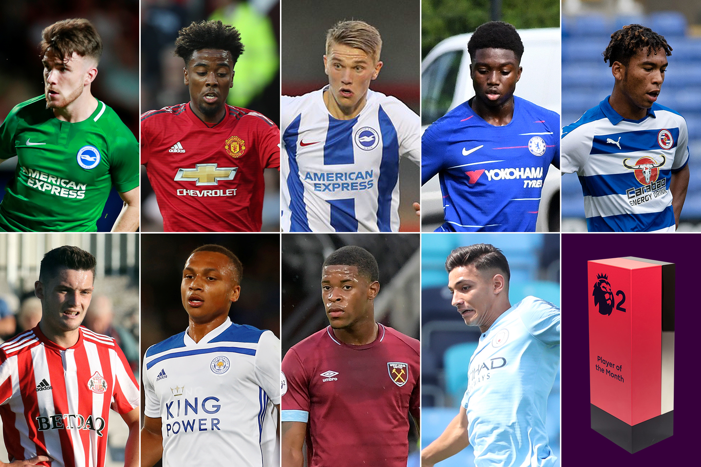 August's PL2 Player of the Month nominees