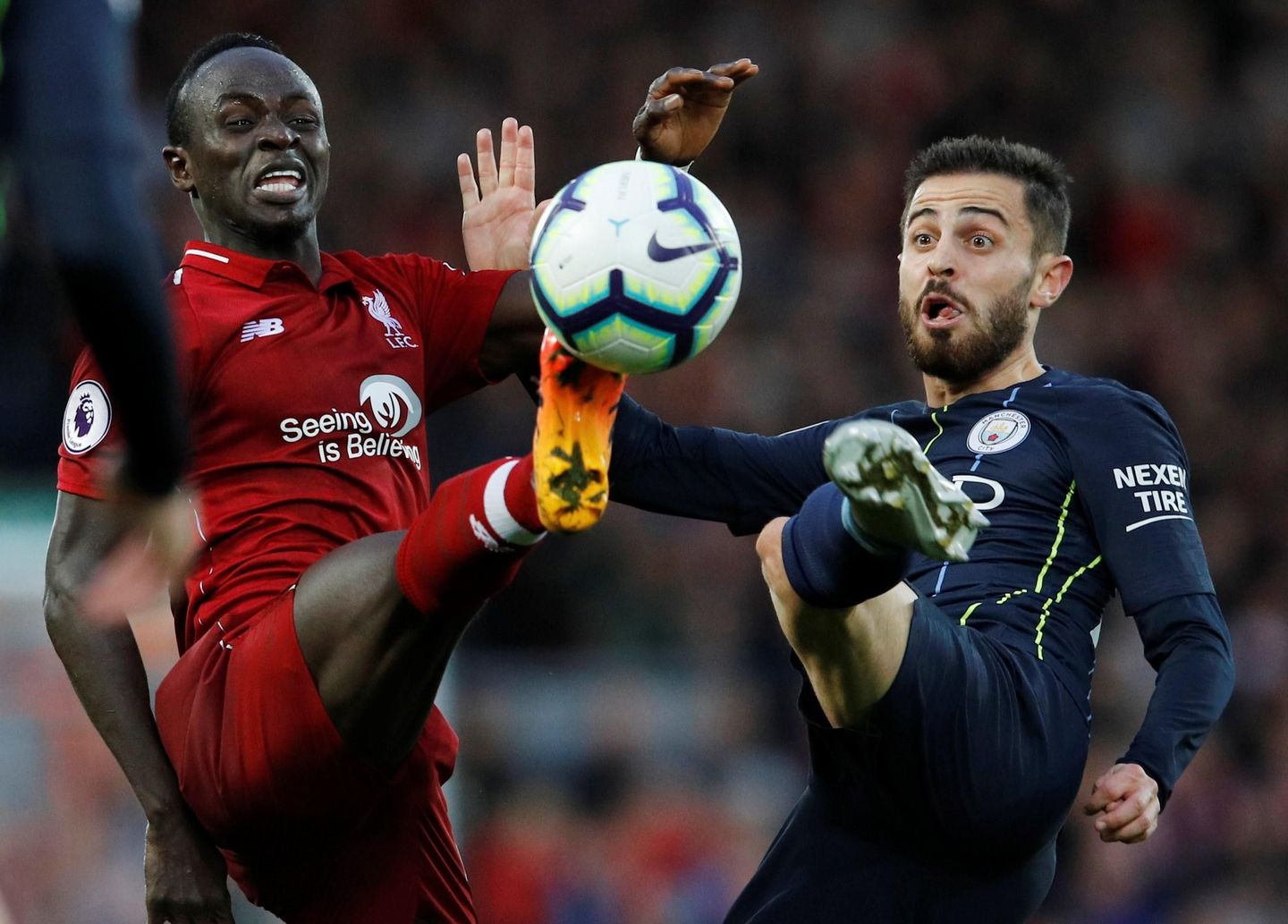 Sadio Mane Bernardo Silva