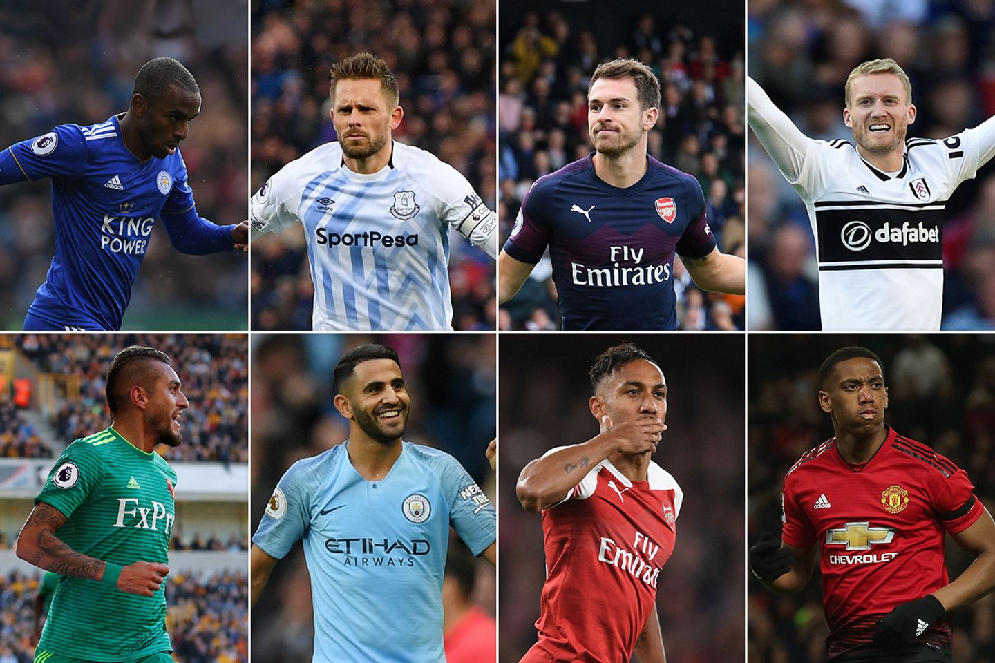 Carling Goal of the Month nominees