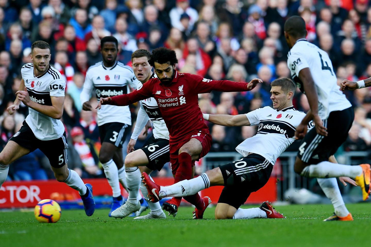 Mohamed Salah v Fulham