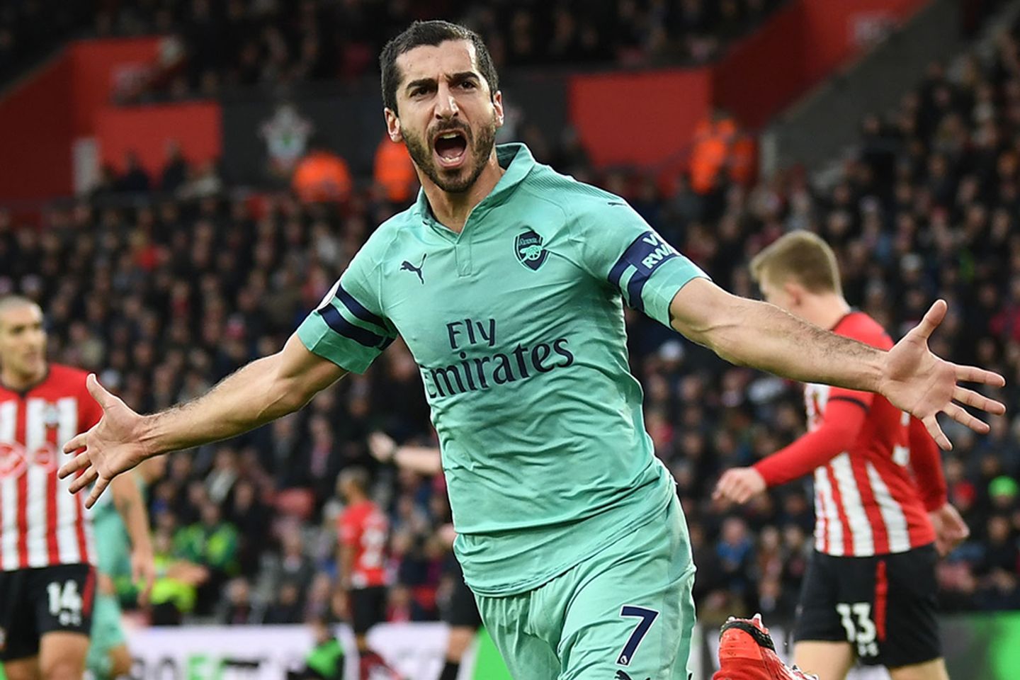 Henrikh Mkhitaryan, Southampton v Arsenal