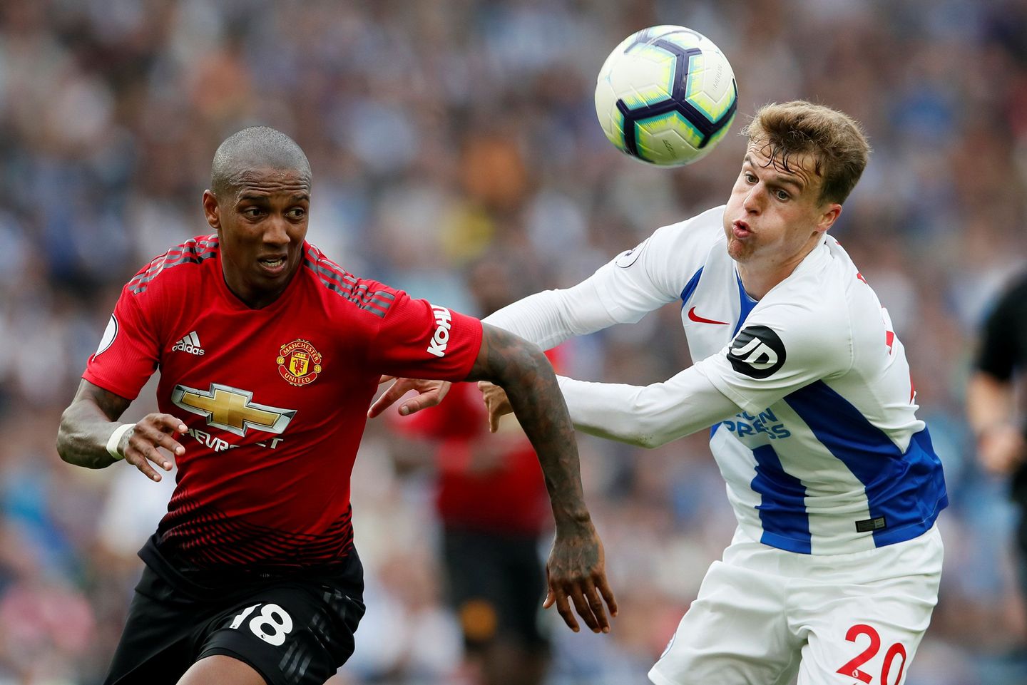 Ashley Young v Brighton