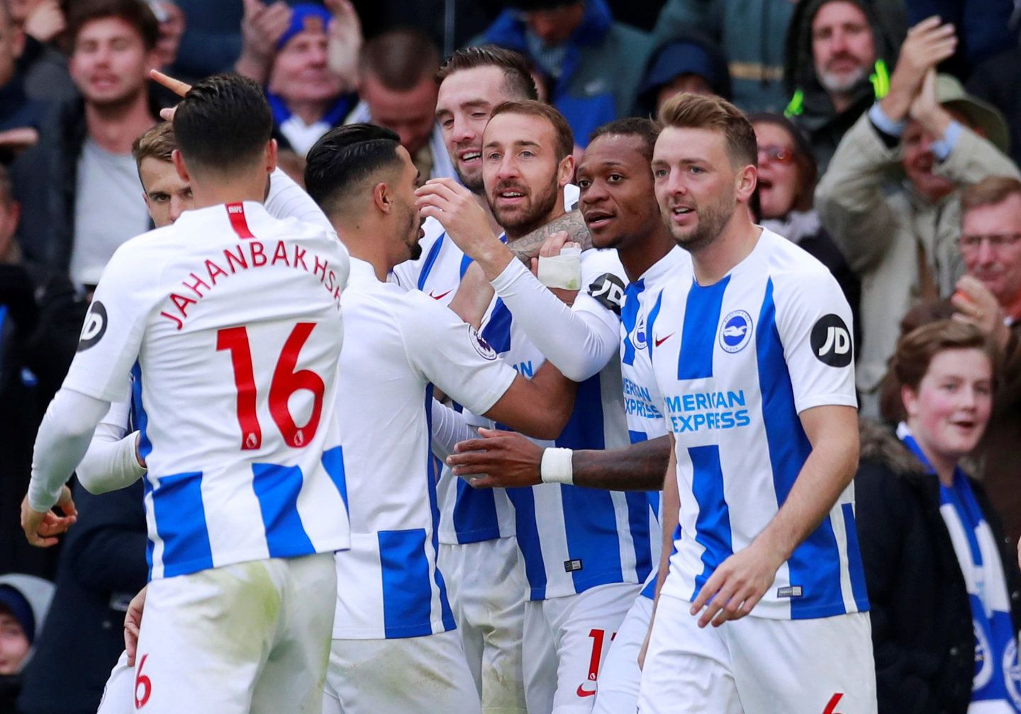 Brighton celebrate
